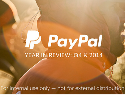 PayPal Employee facing Year End Infographic