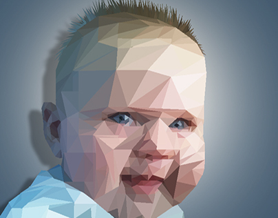 Low-poly baby