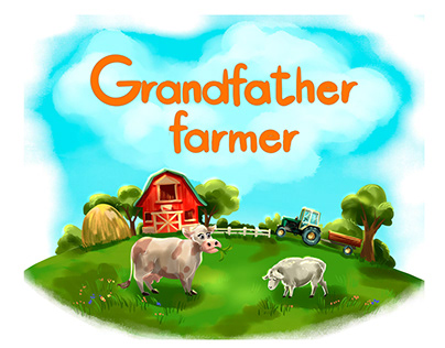 Grandfather farmer - character design