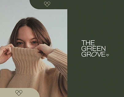 The Green Grove - sustainable clothing brand identity