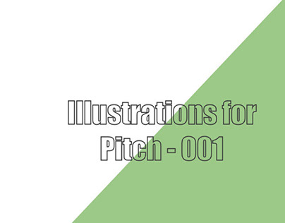 Illustrations published in Pitch Magazine: Issue 001