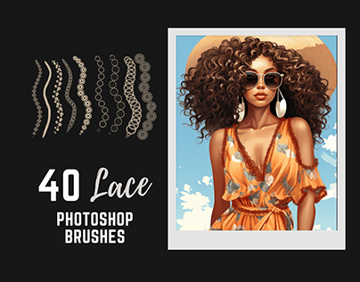 40 Photoshop Lace Brushes