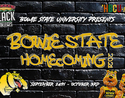 Bowie State Homecoming Logos