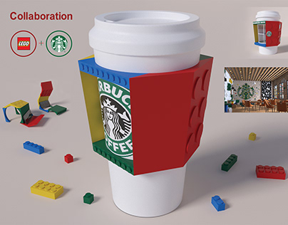 Collaboration Lego and Starbucks