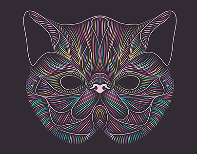 Exotic Shorthair - Cat Illustration