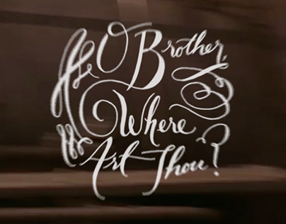 O Brother Where Art Thou? Film Title Redesign