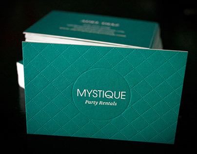 Mystique Party Rentals - Web / Branding / Print