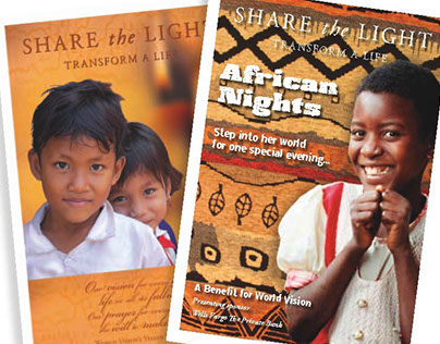 World Vision Invitations for Annual Fundraising Auction
