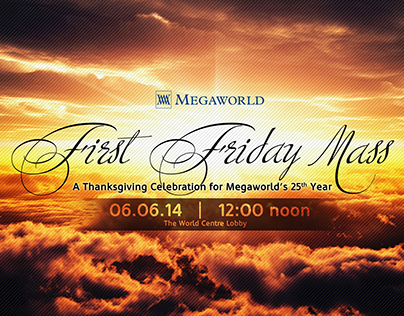First Friday Mass Posters