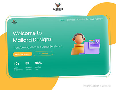 Crafting Mallard Designs: Seamless UX/UI Brilliance