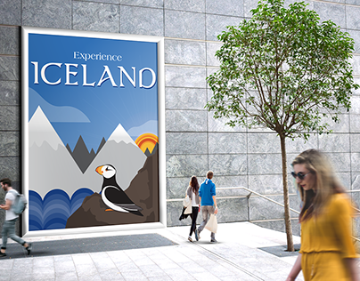 Travel Poster Set- "Iceland"