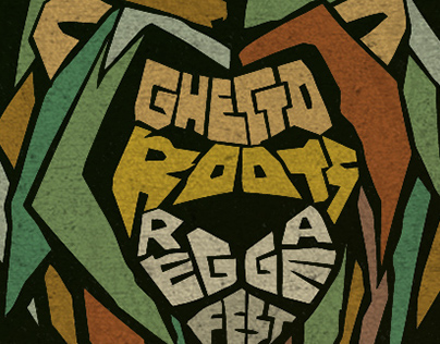 Ghetto Roots Reggae Fest Poster