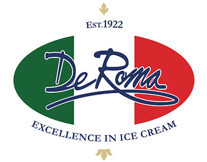 De Roma Ice Cream pot designs