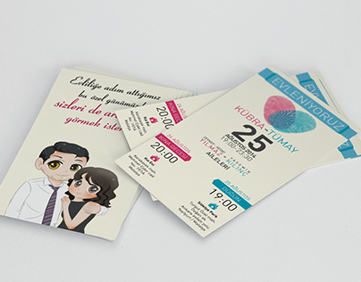 Wedding Invitation of me and my wife!