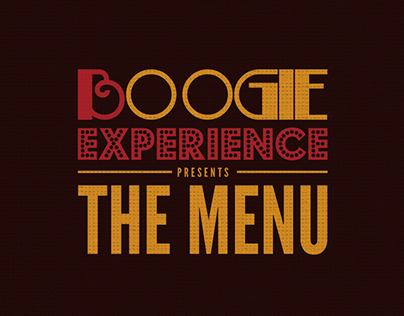 Boogie: menu de comidas 