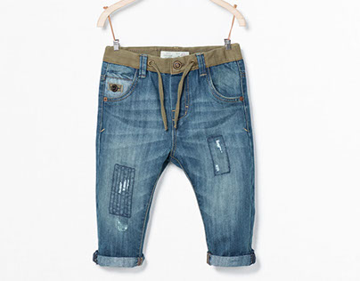 Product Development Zara B.Boys Jeans SS15.