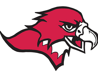 Benedictine University at Mesa - Redhawk Mascot Logo