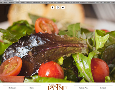 Piazza Del Pane Website Food Photography