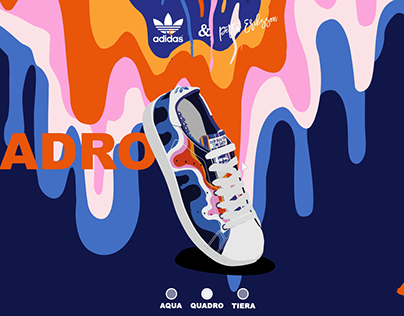 Adidas x Petra Eriksson shoes design - website
