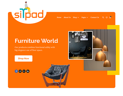 E-commerce Furniture UI Template
