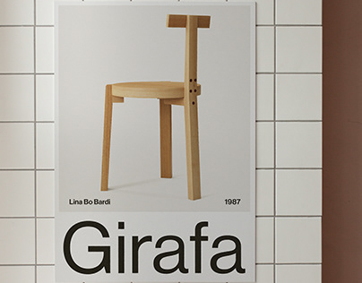Cadeira Girafa | Cartaz