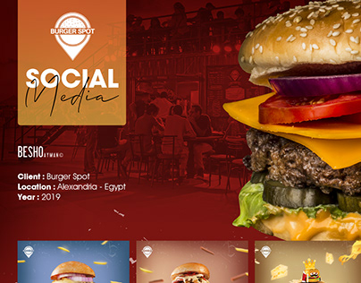 Social Media - Burger Spot