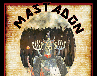 Mastadon Concert Poster