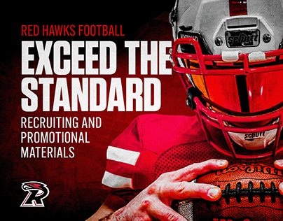 Red Hawks Football Recruiting and Promotion Materials