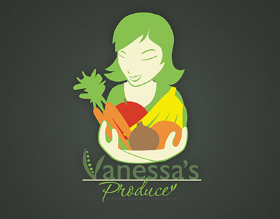 Vanessas Produce Logo