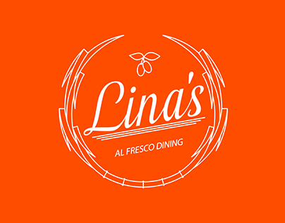 Logotipo e Identidade Visual - Lina's Al Fresco Dining