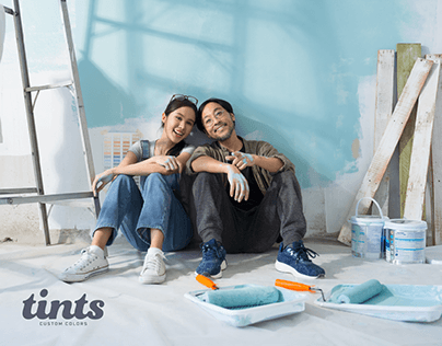 Project thumbnail - Tints Paint Store | Logo & Brand Identity