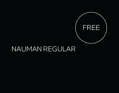 Nauman Regular - FREE FONT