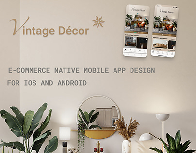 Home Decor IOS Android UI/UX