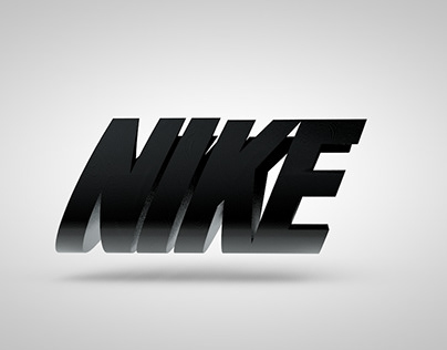 3D Nike Logo Reveal