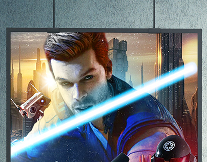 Star Wars Jedi: Survivor Coruscant Chapter Poster