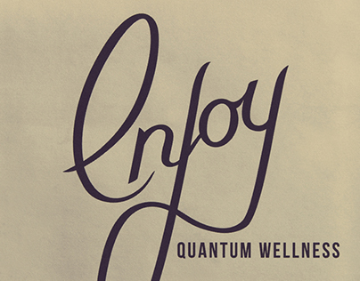 Enjoy Quantum Wellness Logo Design