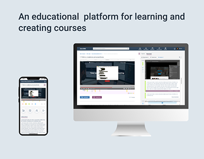 An educational platform for learning courses
