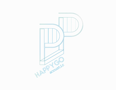 HappyGo Logo (acoustic band)