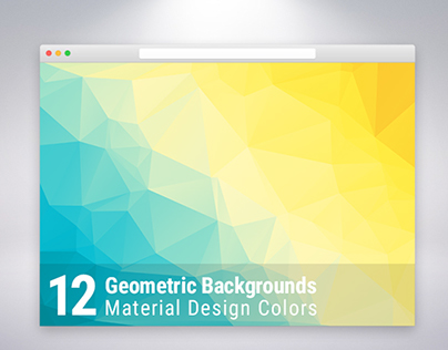 Material Design Geometric Backgrounds