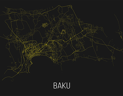 Baku Street Map