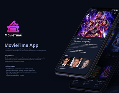 Movie Mobile App UI/UX Design
