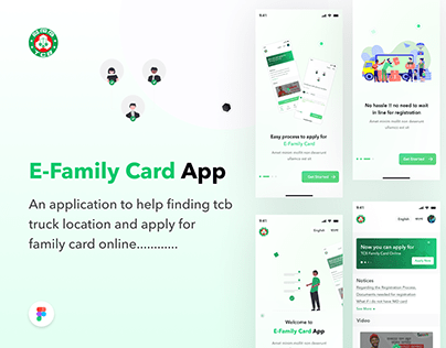 TCB E-Family Card App