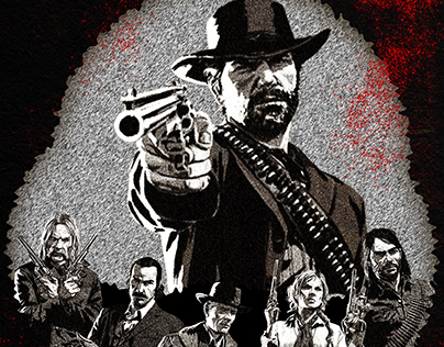 Project thumbnail - Red Dead Redemption II Poster