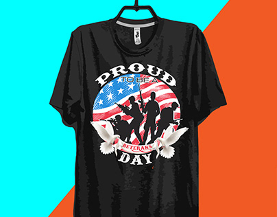 PROUD TO BE A VETERANS DAY TSHIRT DEISGN