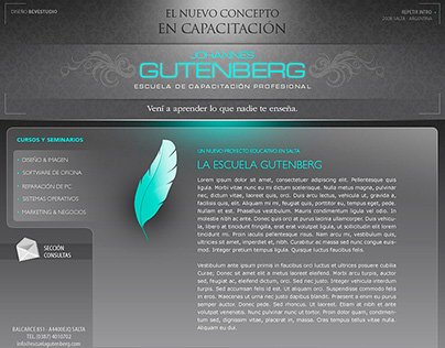 Web Design / Proyecto Gutenberg Capacitación / Salta