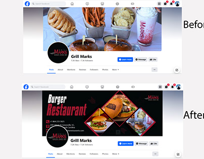 Restaurant Facebook Cover Design