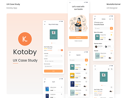 BookStore(Kotoby)-UX/UI Case Study