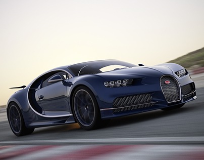 Bugatti Chiron - 3D Modelling