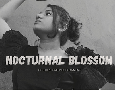 NOCTURNAL BLOSSOM - COUTURE