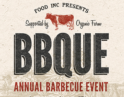 BBQ Event Poster